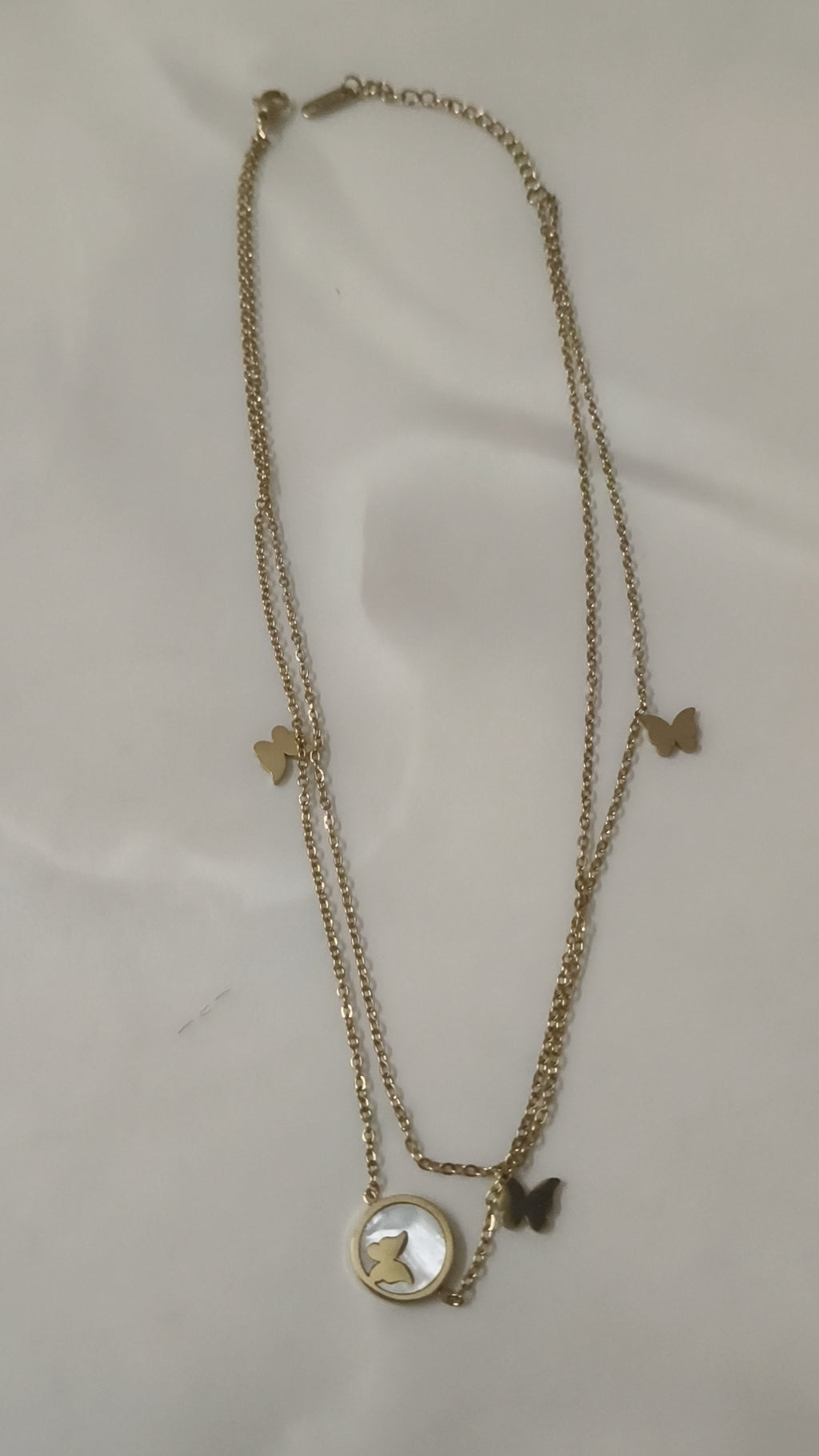 Butterfly Layered Necklace