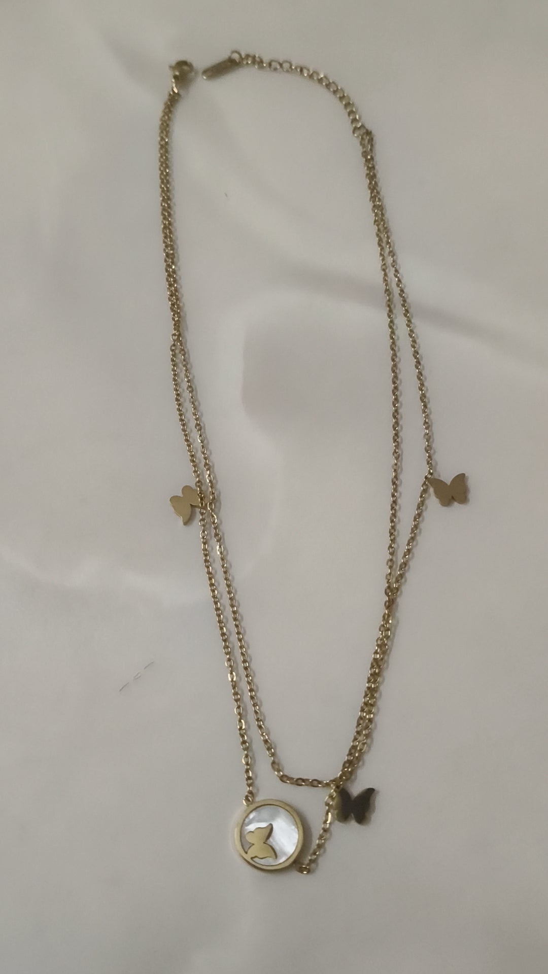 Butterfly Layered Necklace