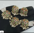 Revoria Premium Navratna Pearl Choker Set