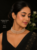 Revoria Antique Fusion Real Pearl Choker