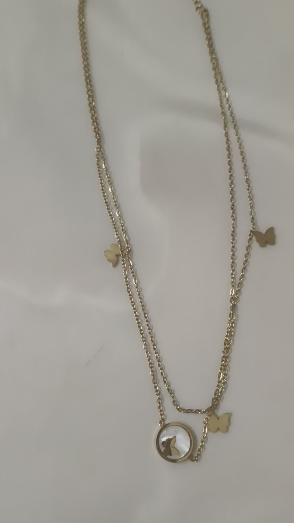 Butterfly Layered Necklace